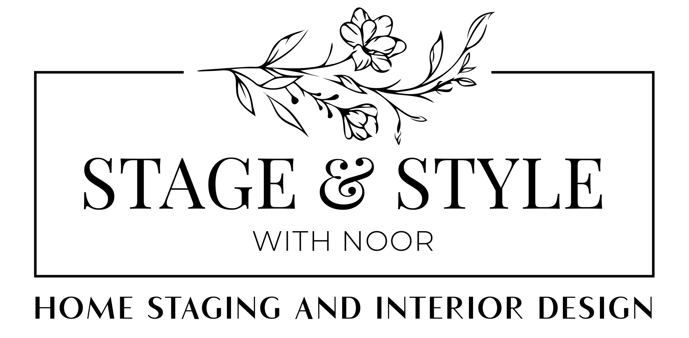 S & S logo black